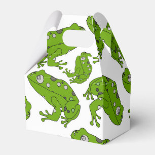 Caja Para Regalos Rana verde