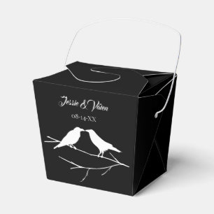 Caja Para Regalos Ravens Gothic Boda