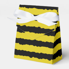 Caja Para Regalos Rayas amarillas/negras parecidas a abejas