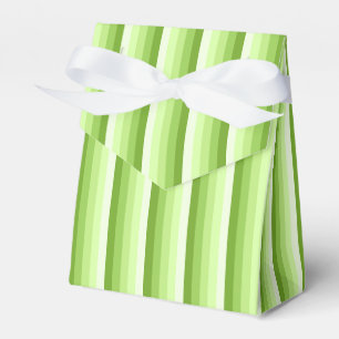 Caja Para Regalos Rayas de sombra verde limón