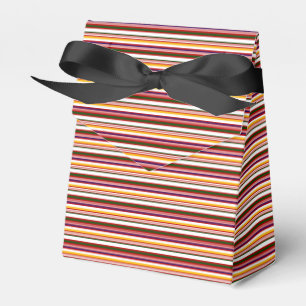 Caja Para Regalos Rayas Horizontales de Caramelo