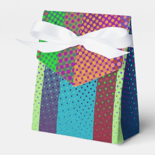 Caja Para Regalos Rayas punteadas Color del patrón + sus ideas
