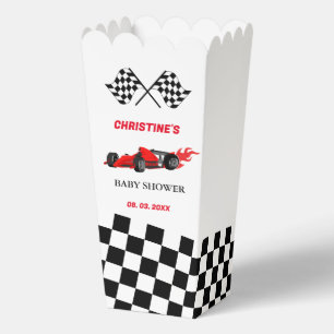 Caja Para Regalos Raza de coches rojos Ducha bebé