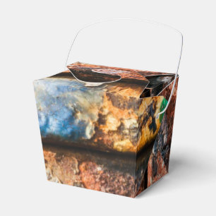 Caja Para Regalos raza metalizado mixta a torta