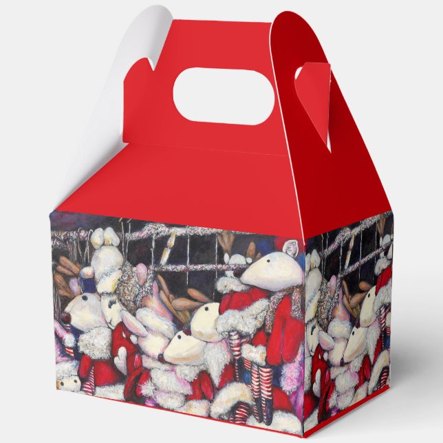 Caja Para Regalos Realidad en las vacaciones (Reverso )