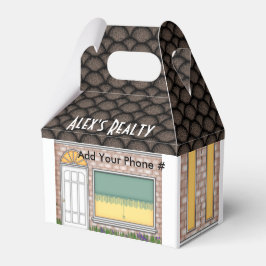 Caja Para Regalos Realtor Open House Home Shape TreBox
