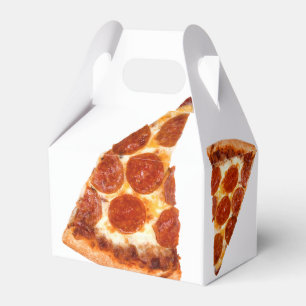Caja Para Regalos rebanada de pizza de pepperoni clásica de Slippery
