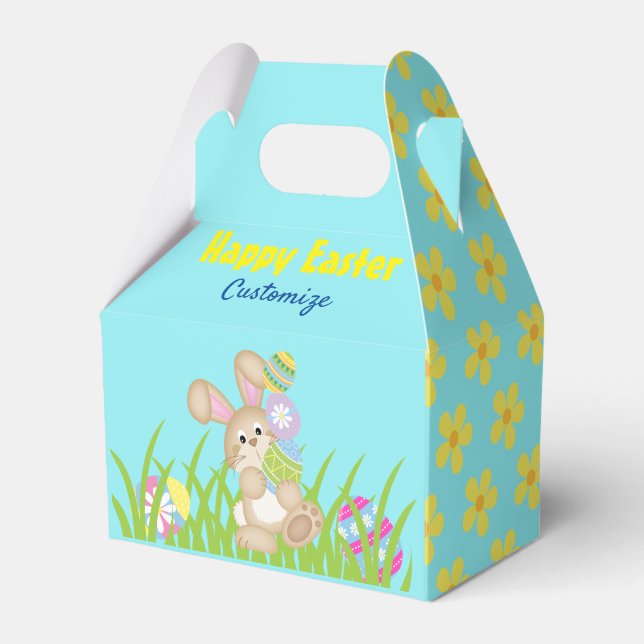 Caja Para Regalos Recolección de huevos de Pascua (Front Side)