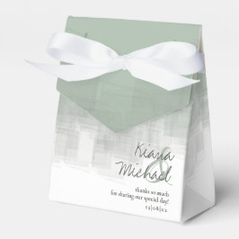 Caja Para Regalos Reflexiones de acuarela Gracias Sage ID774