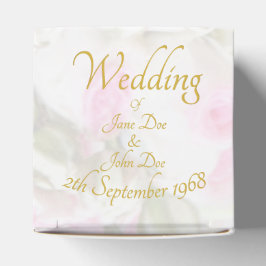 Caja Para Regalos Regalo boda - Novia con ramo de boda colorido