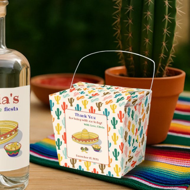 Caja Para Regalos Regalo de agradecimiento de la fiesta mexicana (Subido por el creador)
