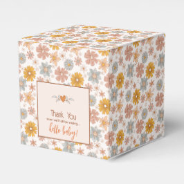 Caja Para Regalos Regalo de agradecimiento para baby shower floral r
