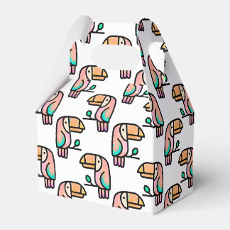 Caja Para Regalos regalo de animal de ave toucán tropical lindo para