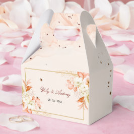 Caja Para Regalos Regalo de boda de nebulosa otoñal terracota soñado