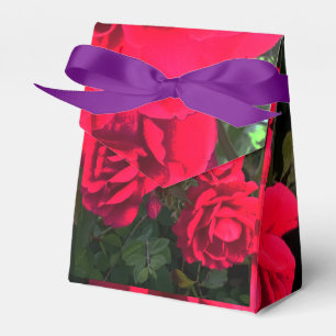 Caja Para Regalos Regalo de Flor de Rosa Roja Romántica