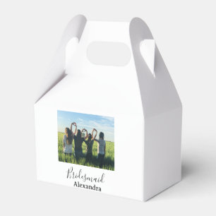 Caja Para Regalos regalo de foto de caligrafía nombre de escuadrón d