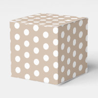 Regalo de nevado blanco beige tan