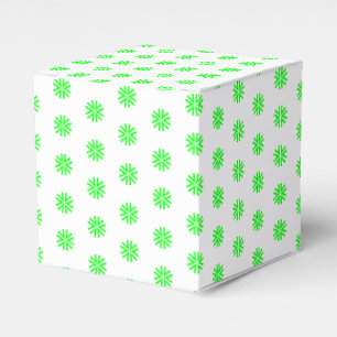 Caja Para Regalos regalo de patrón de copos de nieve de estrella bl