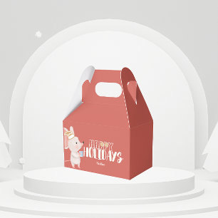 Caja Para Regalos regalo de vacaciones de ratón adorable