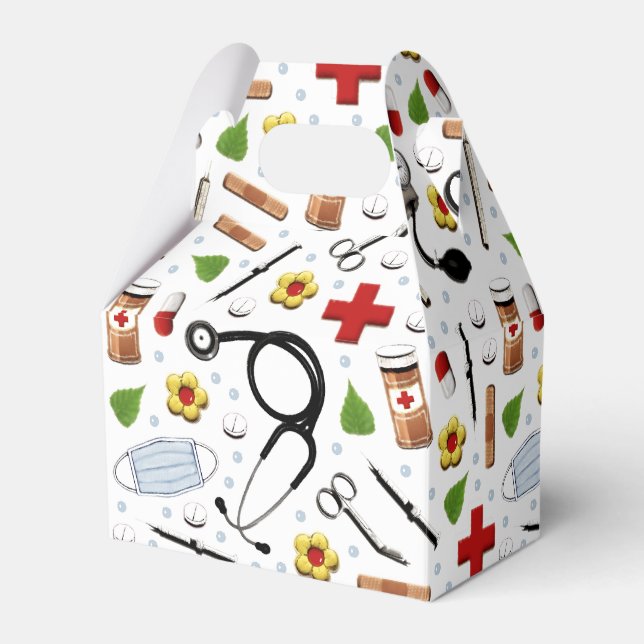 Caja Para Regalos Regalos de graduación de enfermería (Front Side)