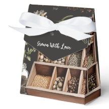 Regalos de Tesoros de Jardín Semillas y Hierbas Fa