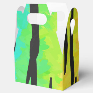 Caja Para Regalos Regalos de tigres negros y arcoiris