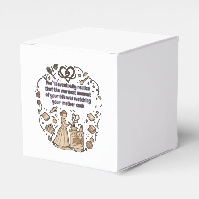 Caja Para Regalos regalos del día de la madre (Costado Anverso)