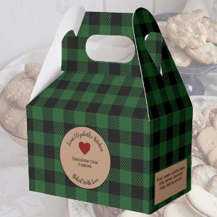 Caja Para Regalos Regalos Horneados De Búfalo Verde Con Ingredientes