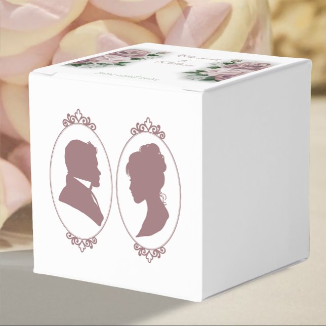 Caja Para Regalos Regency Bridgerton Pink Roses Cameo (Subido por el creador)