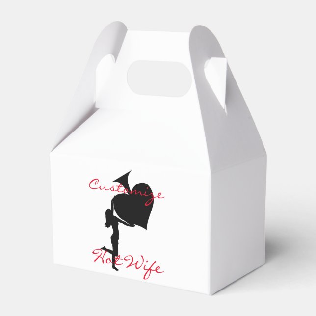 Caja Para Regalos Reina de espadas sostiene Thunder_Cove de arce neg (Front Side)