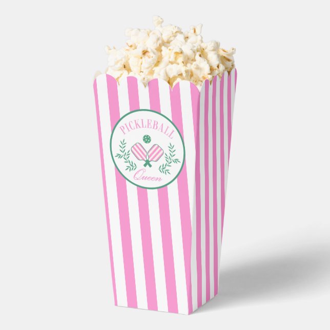 Caja Para Regalos Reina del baloncesto | Rayas rosadas y blancas (apareció)