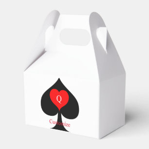 Caja Para Regalos Reina negra de espadas de corazón rojo Thunder_Cov