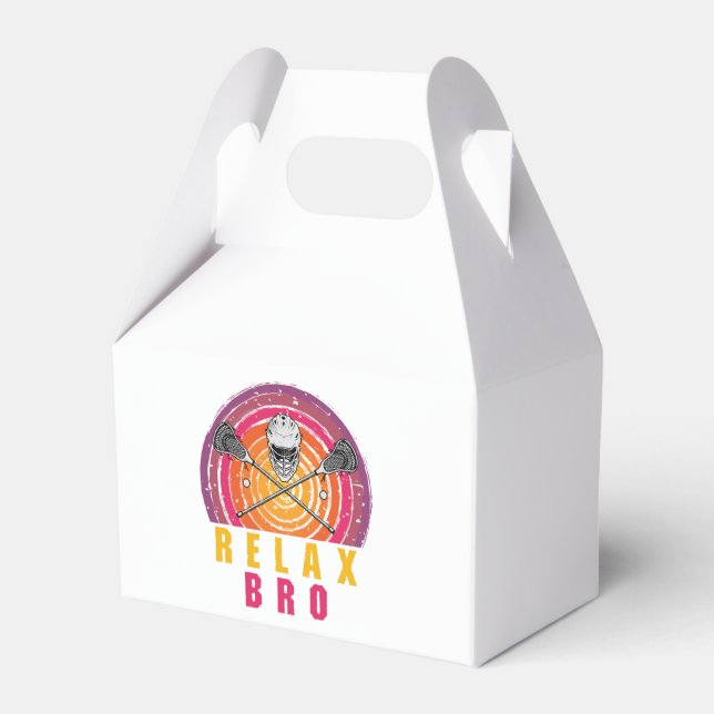 Caja Para Regalos Relájate Hermano Lacrosse (Front Side)