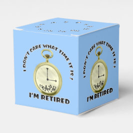 Caja Para Regalos Reloj retirado cómico