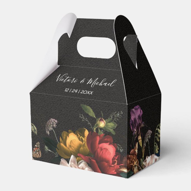 Caja Para Regalos Rembrandt Floral Dark & Moody (Front Side)