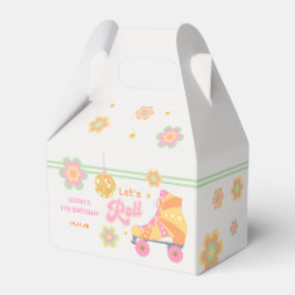 Caja Para Regalos Renovemos la fiesta de cumpleaños del Chica Roller