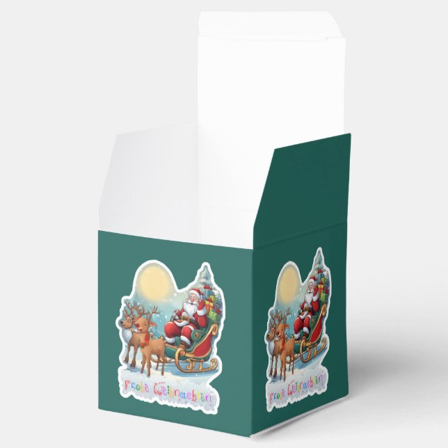 Caja Para Regalos Rentierschlitten mit Rudi -  (Abierto)