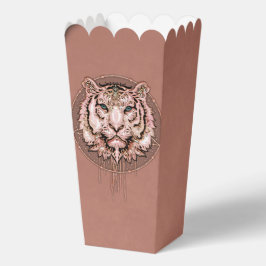 Caja Para Regalos Representación cautivadora y artística de un tigre