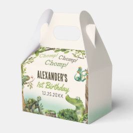 Caja Para Regalos Reptile de pantano Primer Fiesta de cumpleaños