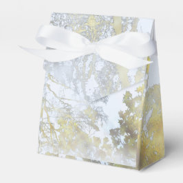 Caja Para Regalos Resplandor Dorado de Hoja Ancha