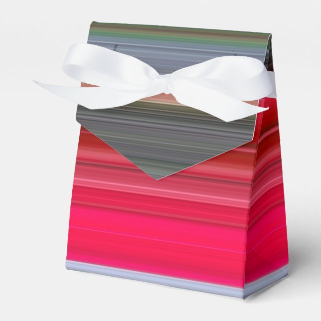 Caja Para Regalos Resumen #1: Rojo y Gris (Front Side)