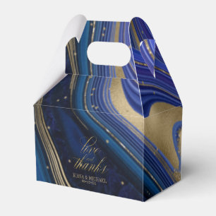 Caja Para Regalos Resumen Agate Boda Midnight V1 ID827