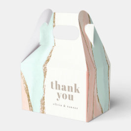 Caja Para Regalos Resumen artístico de acuarela costera