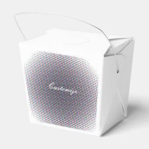 Caja Para Regalos Resumen Círculo pulsador de medio tono Thunder_Co
