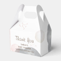 Resumen de color de agua minimalista de Boho Baby