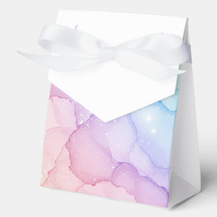 Caja Para Regalos Resumen de la acuarela del patrón de la sirena pas