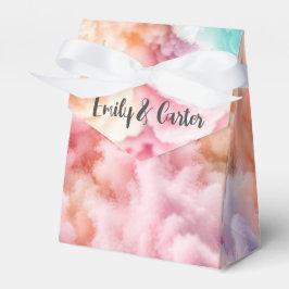 Caja Para Regalos Resumen del boda Cotton Candy