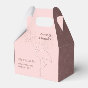 Caja Para Regalos Resumen elegante que deja a Flamingle