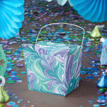 Resumen Marble azul Swirl Estilo Personalizado