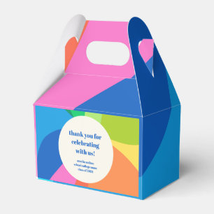 Caja Para Regalos Resumen Partido de Graduación Personalizado Arcoir